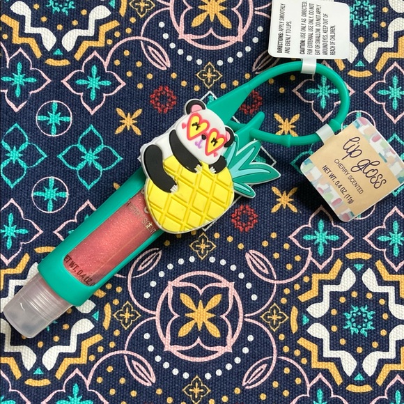 New Orange Iridescent Lip Gloss +Travel Ca… - Picture 2 of 6